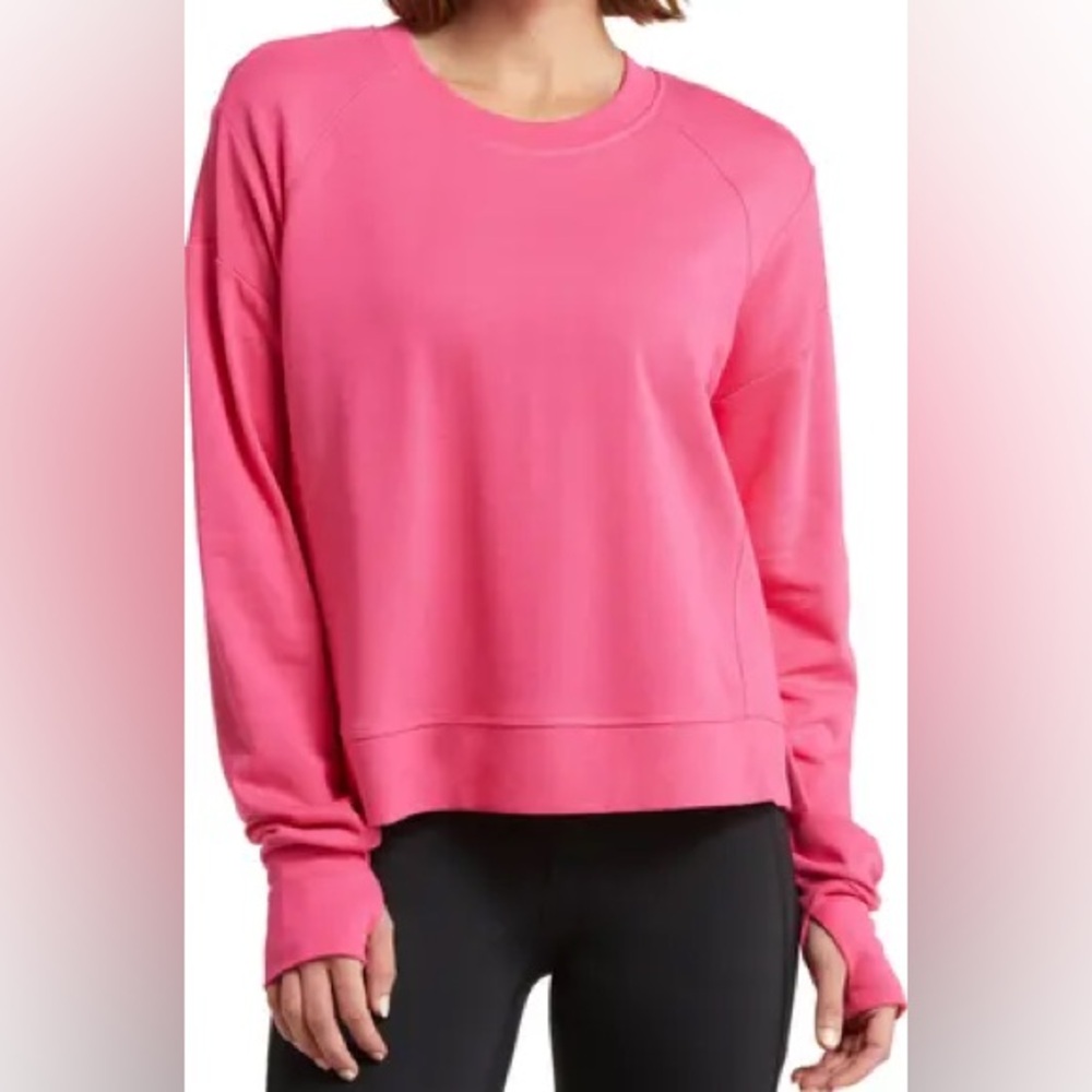 Sweaty Betty After Class Cropped Sweatshirt - Picture 2 of 9